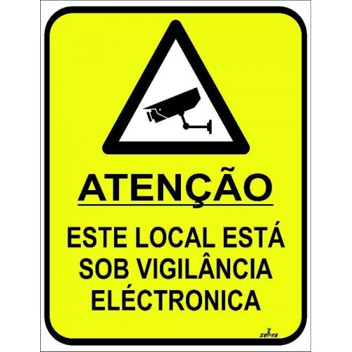 Placa video vigilância...