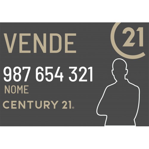 Placa VENDE Century 21 com...