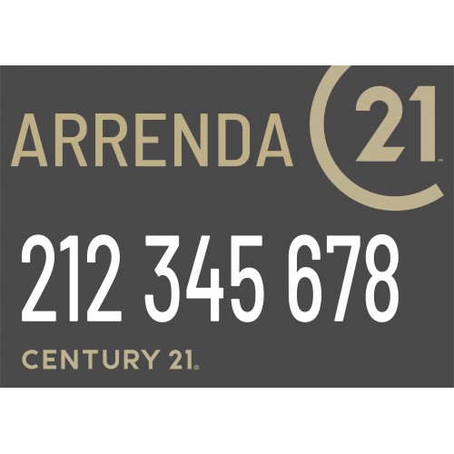 Placa ARRENDA Century 21...