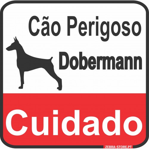 Placa Cão Perigoso...