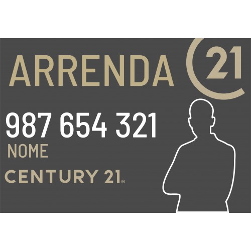 Placa ARRENDA Century 21...